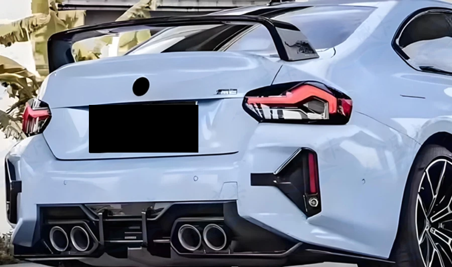 💫ART.8189 Spoiler Posteriore Nero Lucido per BMW Serie M2 G87 G42 2021+💫