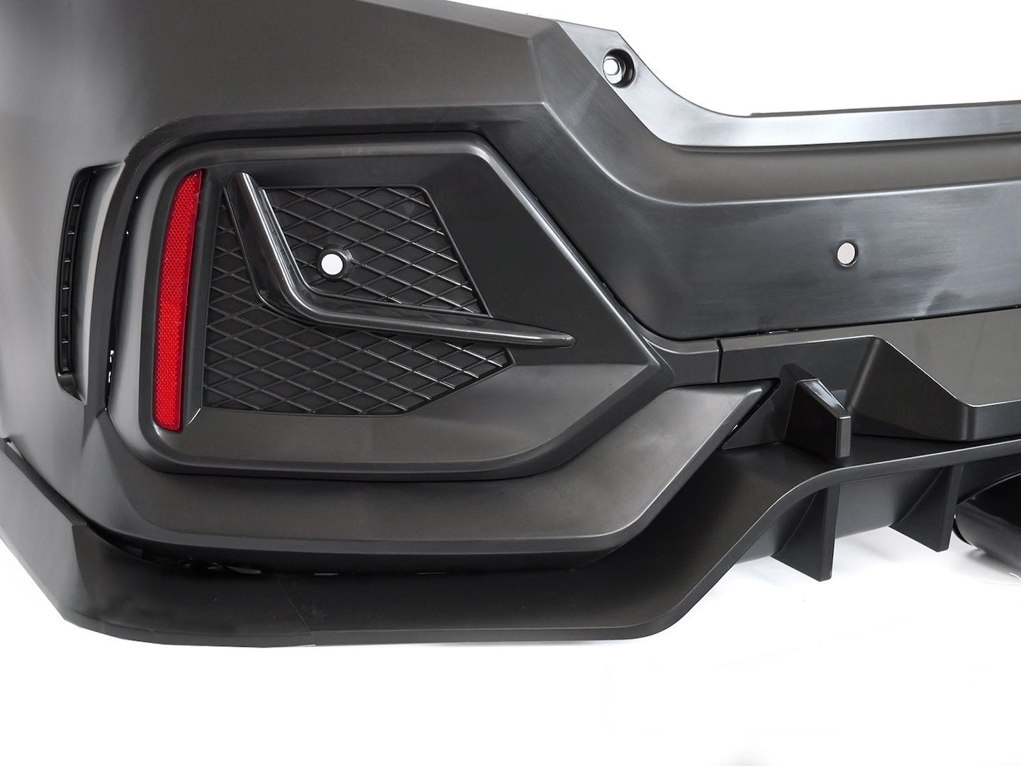💫ART.10411 PARAURTI POSTERIORE PER HONDA CIVIC X HATCHBACK 16-21💫