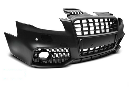 💫ART.10324 PARAURTI ANTERIORE 'SPORT' NERO PER AUDI A4 04-08💫