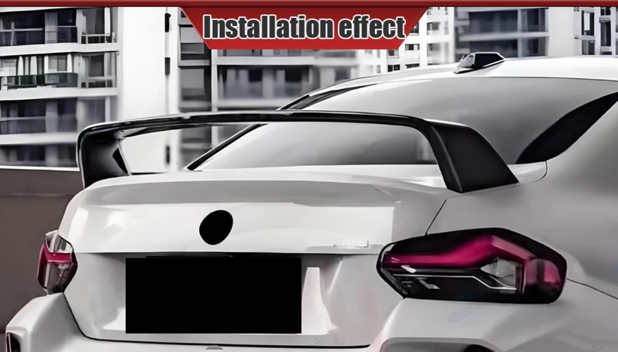 💫ART.8189 Spoiler Posteriore Nero Lucido per BMW Serie M2 G87 G42 2021+💫