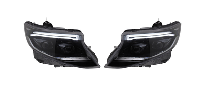 💫ART.7639 FARI FULL LED SEQ adatti per MERCEDES CLASSE V / VITO W447 14-23💫