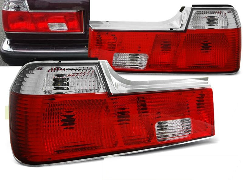 👉Fanali posteriori rossi e bianchi adatto per BMW E32 06.86-04.94👈