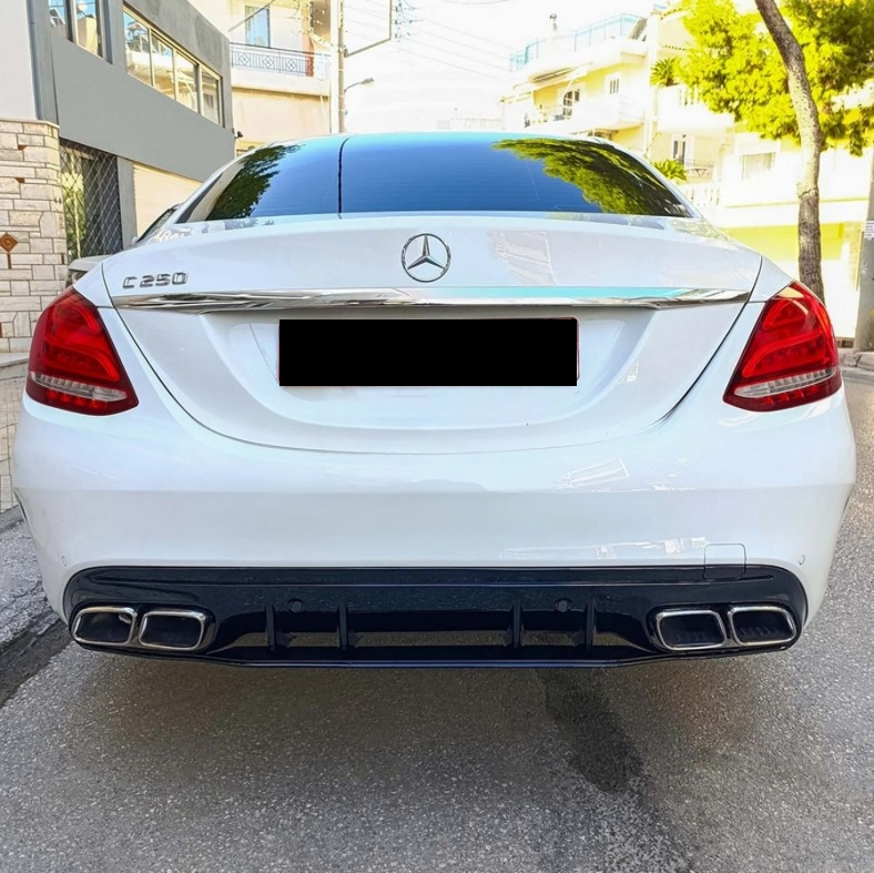 💫ART.7663 Paraurti Posteriore Stile C63S AMG per MERCEDES W205 2018+💫