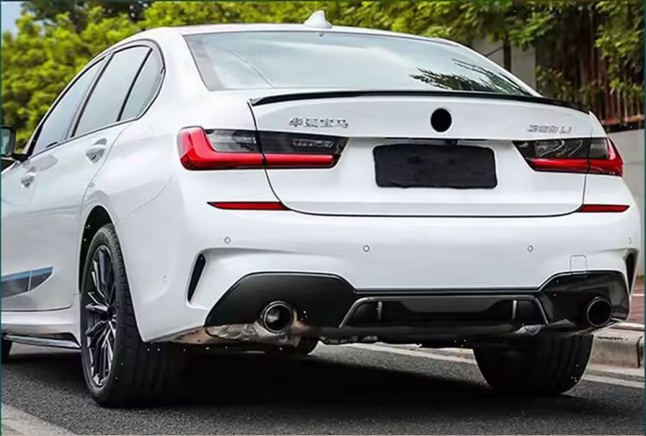 💫ART.7078 Diffusore Posteriore 330i MP Look per BMW 3 (G20) 2018-2022💫