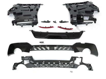💫ART.10391 PARAURTI POSTERIORE STILE PERFORMANCE PDC PER BMW G21 19-22💫