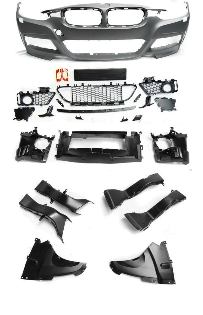 💫ART.10343 PARAURTI ANTERIORE SPORT PER BMW F30 / F31 2011-💫