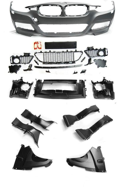 💫ART.10343 PARAURTI ANTERIORE SPORT PER BMW F30 / F31 2011-💫