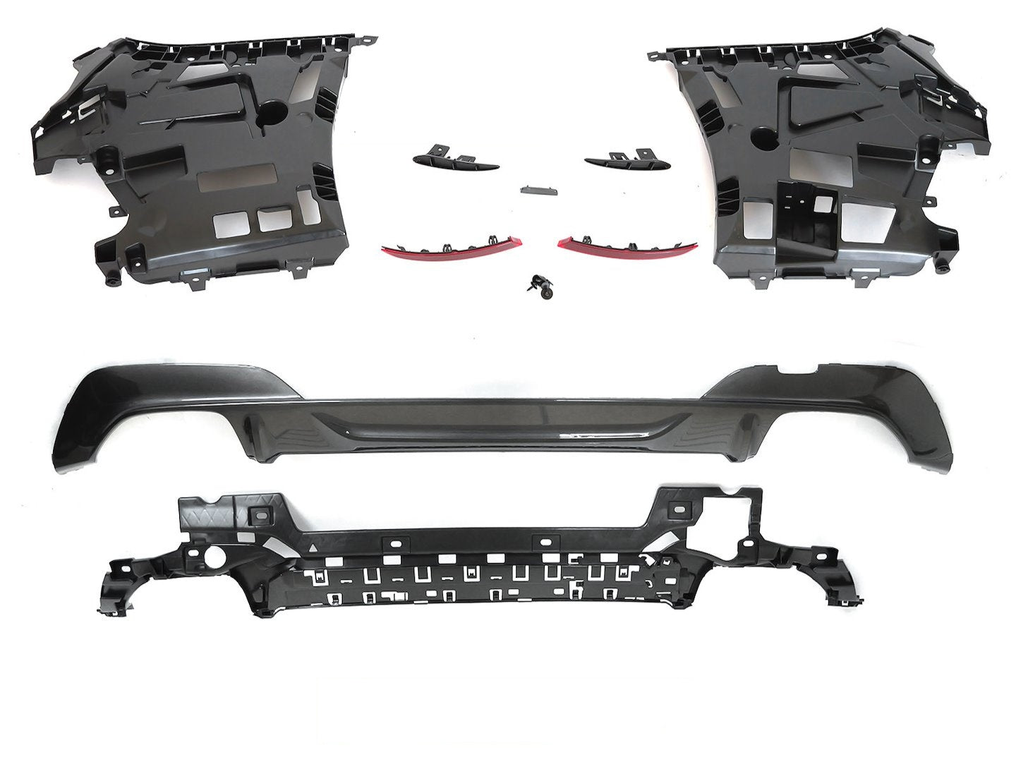 💫ART.10379 PARAURTI POSTERIORE STILE SPORTIVO PDC PER BMW G21 2019-2022💫