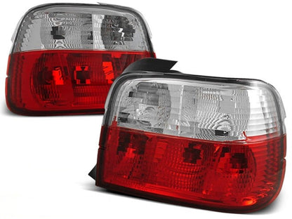 👉Fanali posteriori rossi e bianchi adatto per BMW E36 90-99 Compact👈