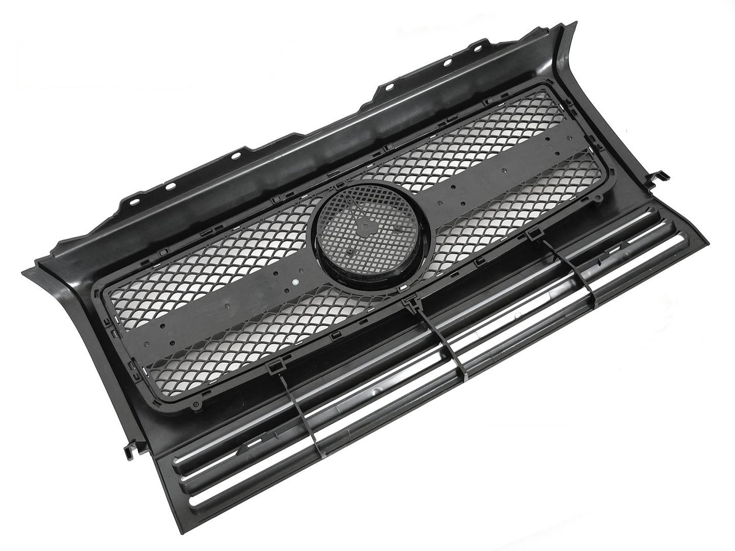 💫ART.9159 GRIGLIA SPORTIVA NERO CROMATO per MERCEDES W463 (90-12)💫