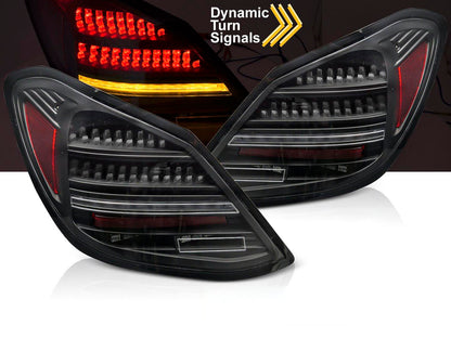 👉Fari posteriori LED neri adatto per Mercedes Classe C W205 14-21👈