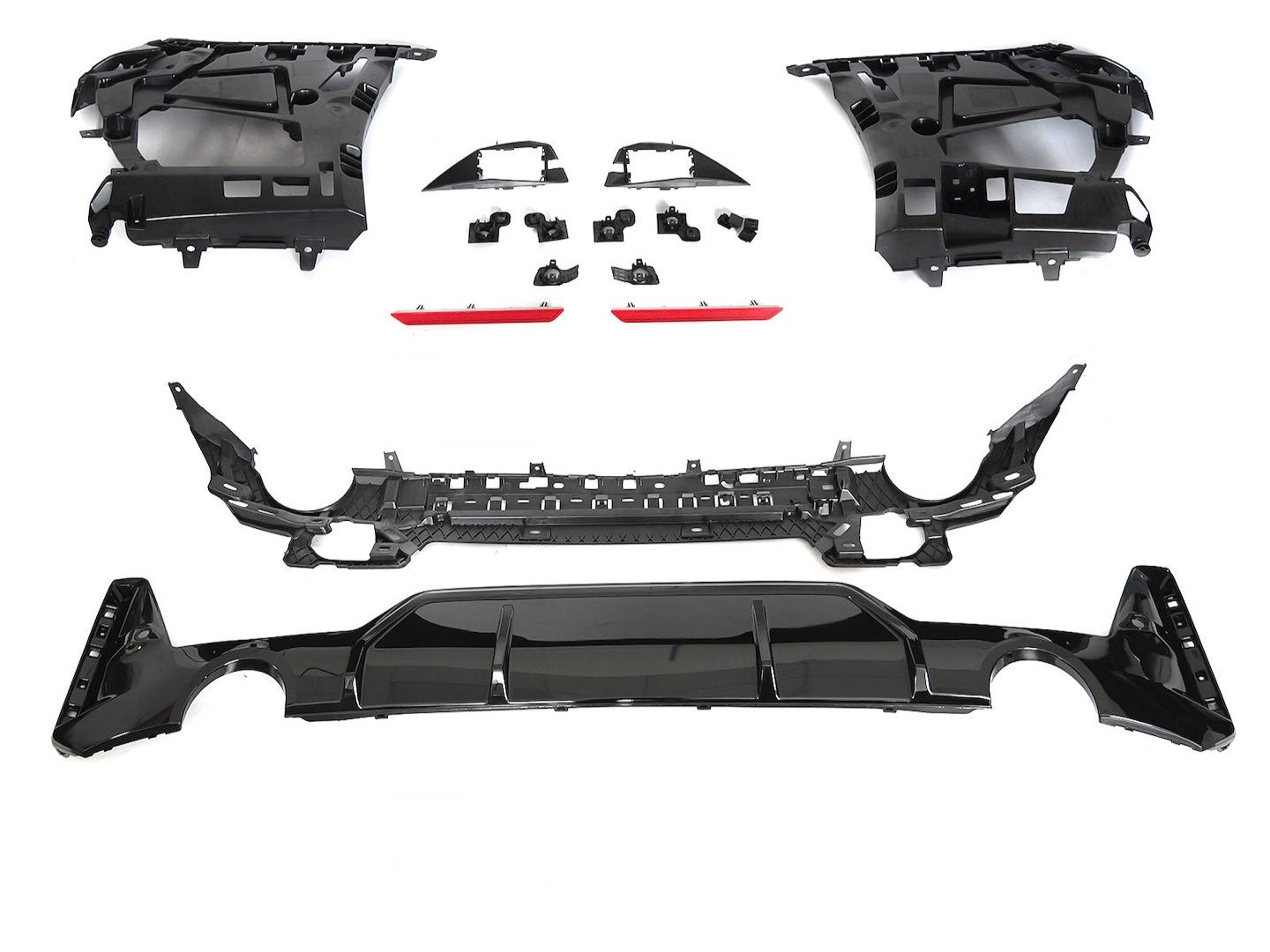 💫ART.10327 PARAURTI ANTERIORE SPORT LOOK PDC -BMW G20 LCI 22-26💫