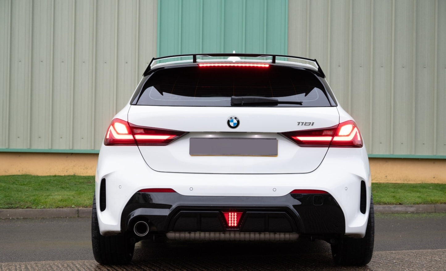 💫ART.8140 Diffusore con Scarico Singolo (M Sport ) per BMW Serie 1 F40 19-23 💫