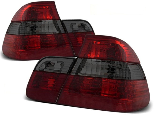 👉Fanali posteriori rossi fumé adatto per BMW E46 09.01-03.05👈