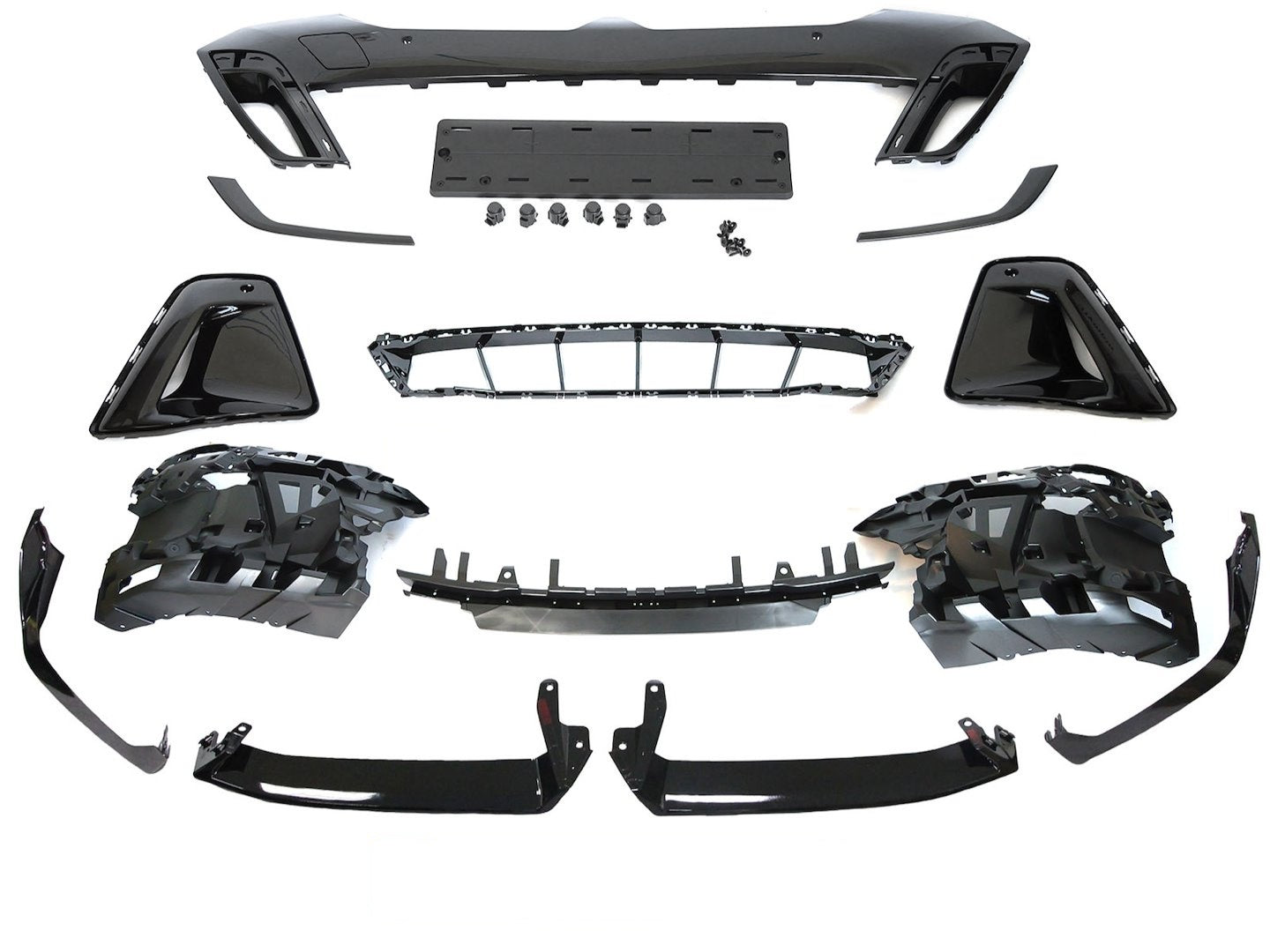 💫ART.10330 PARAURTI ANTERIORE IN STILE SPORTIVO PER BMW G60 / G61 2023-💫