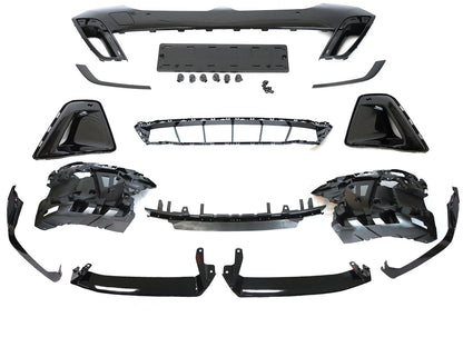 💫ART.10330 PARAURTI ANTERIORE IN STILE SPORTIVO PER BMW G60 / G61 2023-💫