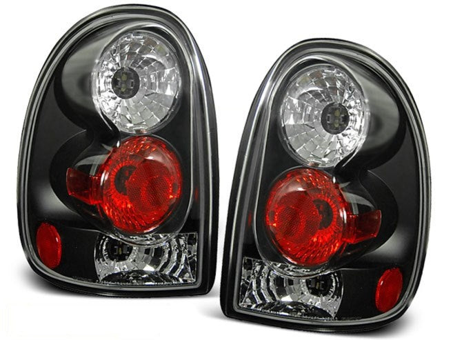 👉Fanali posteriori NERI adatto per CHRYSLER VOYAGER 96-02.01 👈