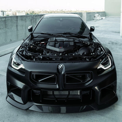 💫ART.8096 Splitter Anteriore per BMW Serie 2 M2 G87 23-25 Nero Lucido💫