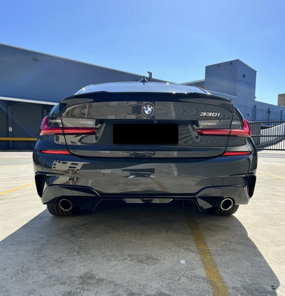 💫ART.7625 Paraurti Posteriore Stile PERFORMANCE per BMW G20 19-22💫