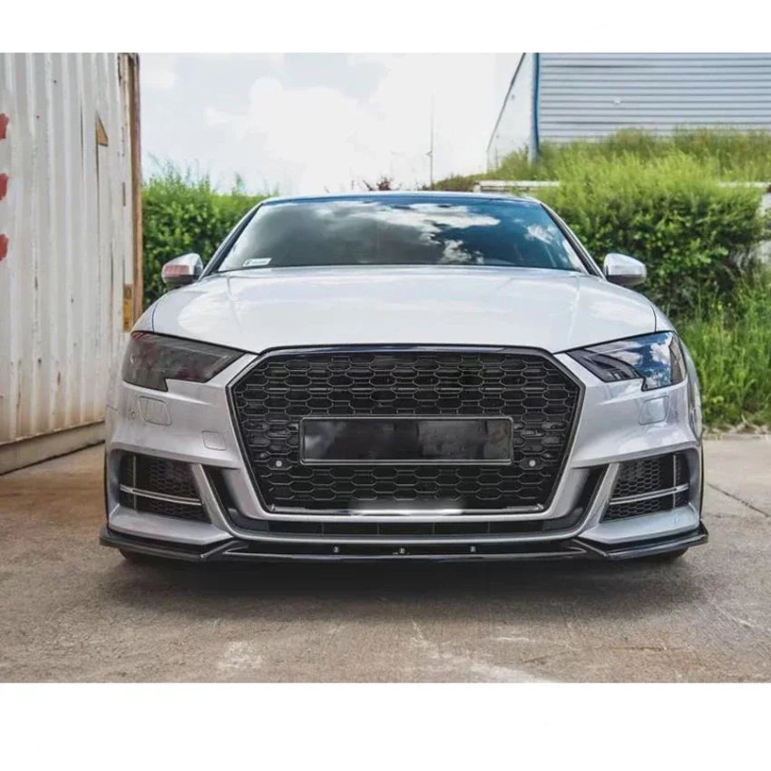 💫ART.5091 Splitter Anteriore Audi S3 A3 8V S-line 2017-2020 Saloon/Sportback💫