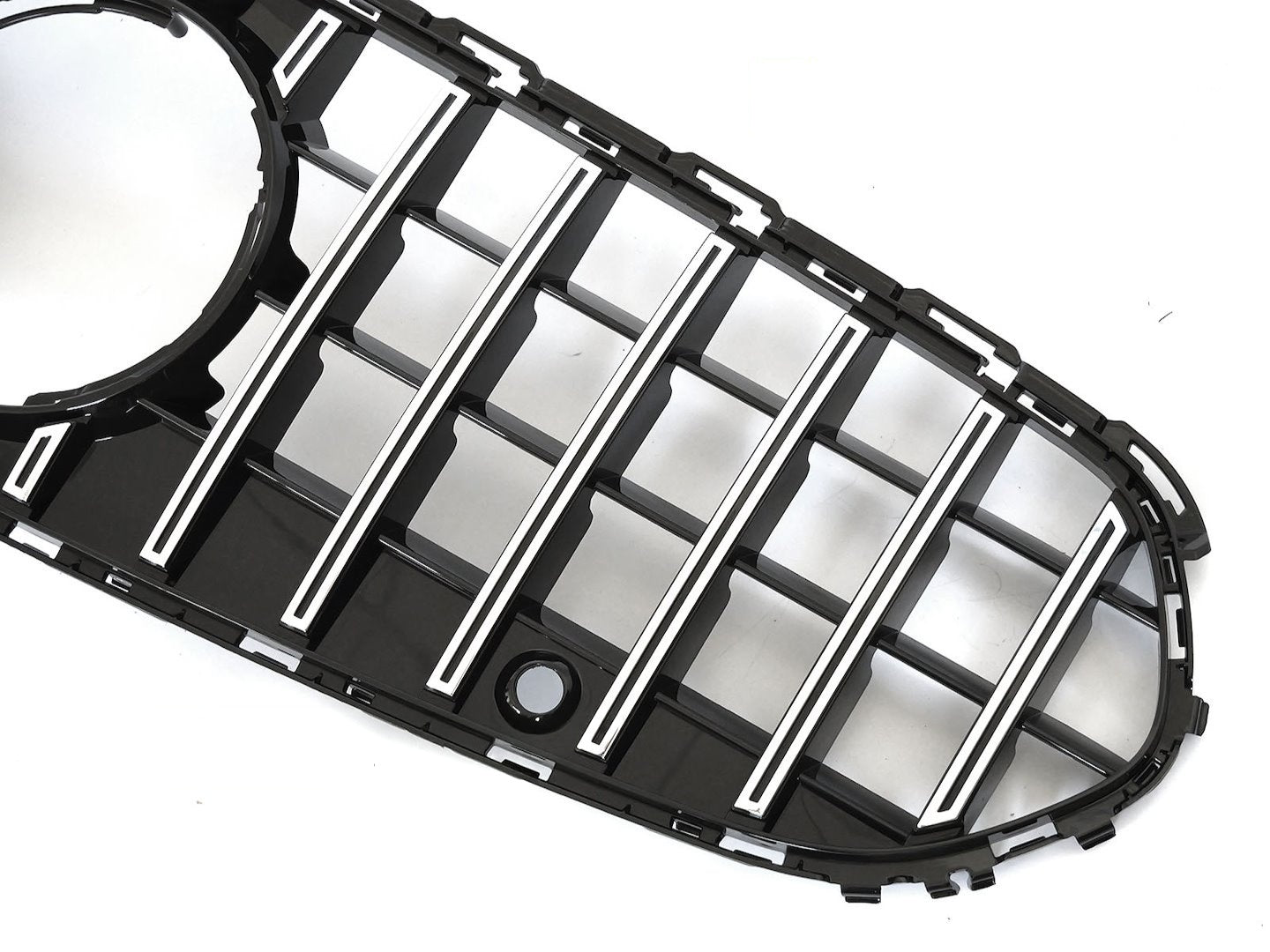 💫ART.9168 GRIGLIA SPORTIVA NERO CROMATO per MERCEDES W206 / S206 21-💫