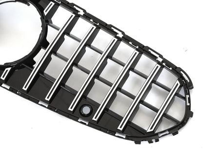 💫ART.9168 GRIGLIA SPORTIVA NERO CROMATO per MERCEDES W206 / S206 21-💫