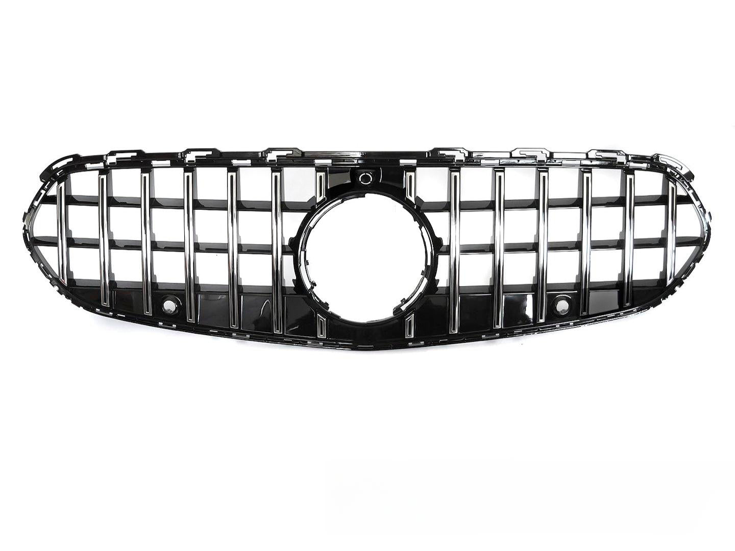 💫ART.9168 GRIGLIA SPORTIVA NERO CROMATO per MERCEDES W206 / S206 21-💫