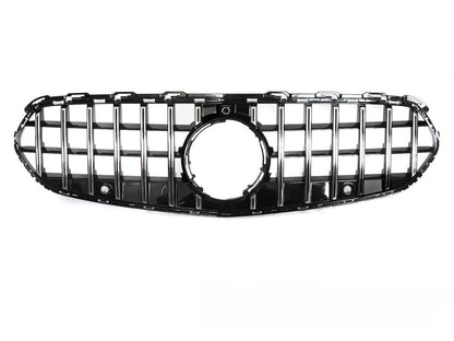 💫ART.9168 GRIGLIA SPORTIVA NERO CROMATO per MERCEDES W206 / S206 21-💫