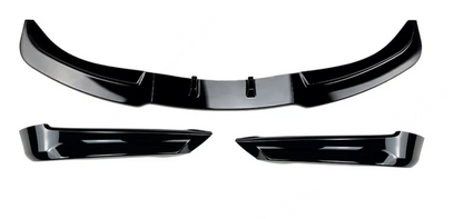 💫ART.8610 Splitter Anteriore Nero Lucido Per BMW Serie 3 E90 E91 2005-2008 Pre-Facelift💫