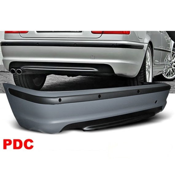 💫ART.10334 PARAURTI POSTERIORE SPORTIVO PDC - BMW E46 S/T 98-05 SEDAN💫