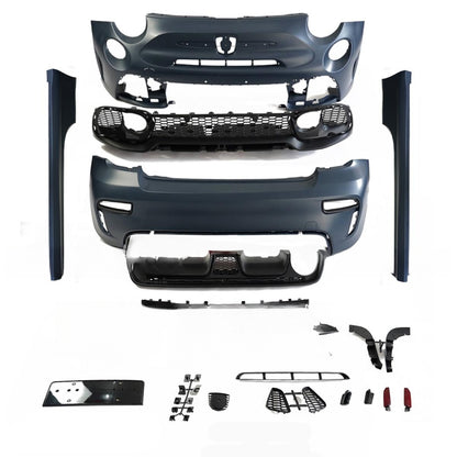 🔥ART.9358 BODYKIT ADATTO PER FIAT ABARTH 695 500 (2008-2024)🔥