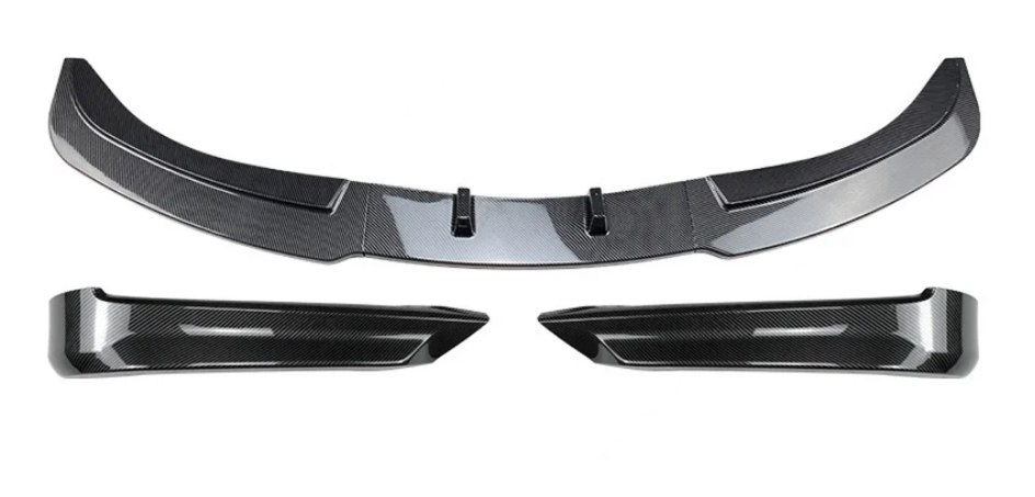 💫ART.8611 Splitter Anteriore Look Carbonio Per BMW Serie 3 E90 E91 2005-2008 Pre-Facelift💫
