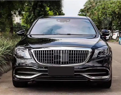 💫ART.5975 PARAURTI ANTERIORE STILE SPORTIVA per MERCEDES CLASSE-S W222 18-20💫