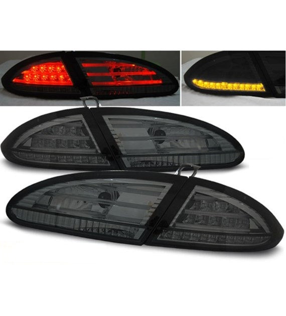 💫ART.9190 Fanali Posteriori a LED FUMÉ per SEAT LEON 06.05-09💫