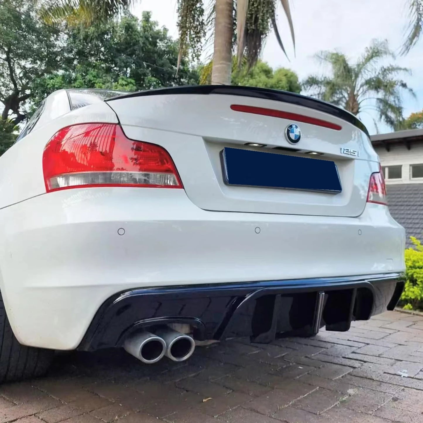 💫ART.8549 F1 Stile Diffusore Posteriore Per Bmw Serie 1 / M Sport 2007-2014💫