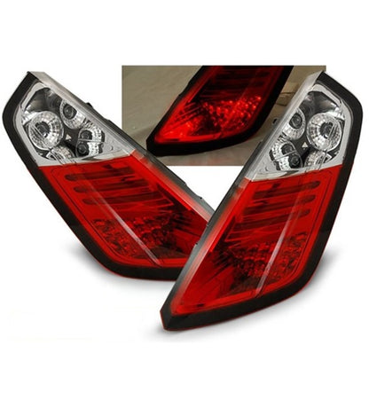 👉Fari posteriori adatto per FIAT Grande Punto 05-09 rosso/bianco LED👈