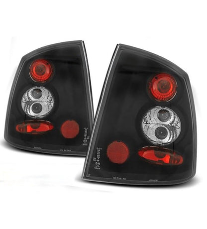 👉Fanali posteriori neri adatto per  OPEL ASTRA G 09.97-02.04 2/4P👈