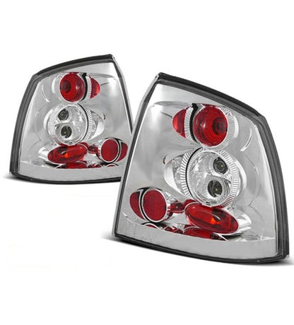 👉Fanali posteriori cromati adatto per  OPEL ASTRA G 09.97-02.04 2/4P👈