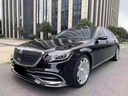 💫ART.5975 PARAURTI ANTERIORE STILE SPORTIVA per MERCEDES CLASSE-S W222 18-20💫