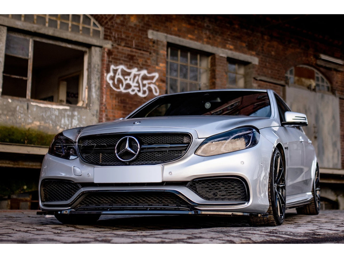 💫ART.7487 Paraurti Anteriore LOOK E63 AMG per MERCEDES W212 13-16💫