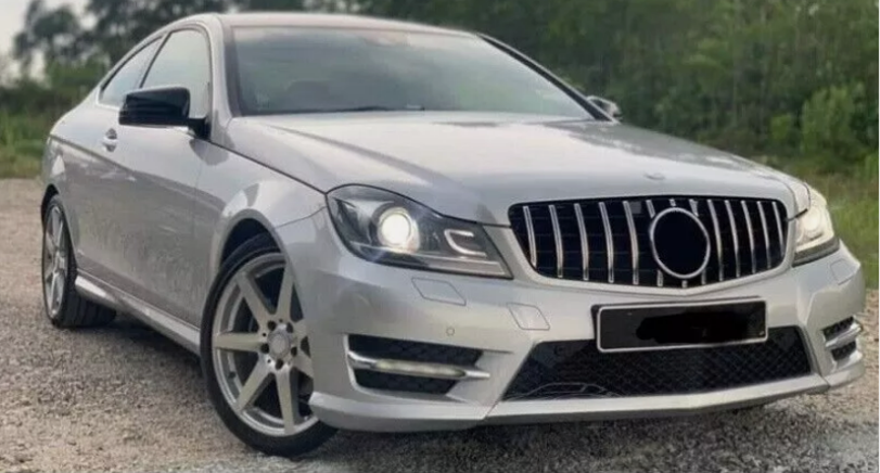 💫ART.7067 Griglia Anteriore Panamericana GT per Classe C (W204) 2007-2015💫