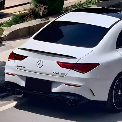 💫ART.8598 Spoiler Posteriore Nero Lucido Per Mercedes Benz CLA 2019-2024 ABS💫