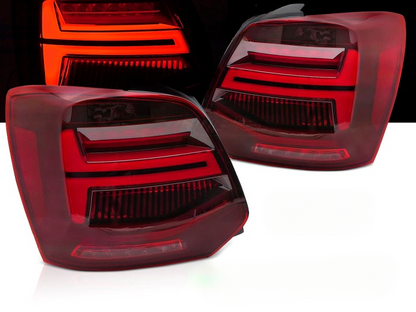 💫ART.9353 FARI POSTERIORI ROSSO (LED) PER VW POLO V 09-17💫