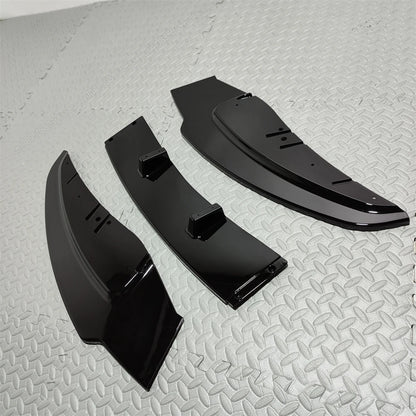 💫ART.8613 Splitter Anteriore Nero Lucido Per BMW Serie 1 E81 E82 E87 E88 07-11 💫