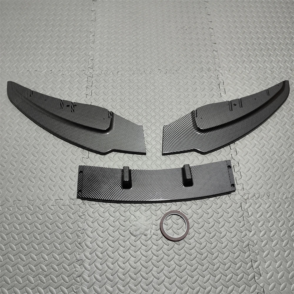 💫ART.8615 Splitter Anteriore Look Carbonio Per BMW Serie 1 E81 E82 E87 E88 07-11 💫