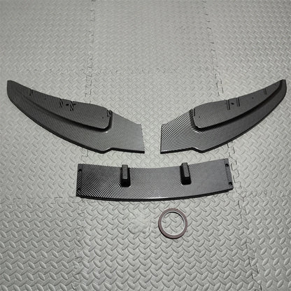 💫ART.8615 Splitter Anteriore Look Carbonio Per BMW Serie 1 E81 E82 E87 E88 07-11 💫