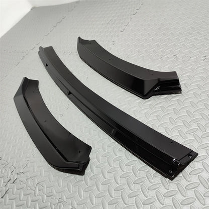 💫ART.8620 Splitter Posteriore Nero Lucido Per Seat Leon 3 MK3 5F 2012-2016💫