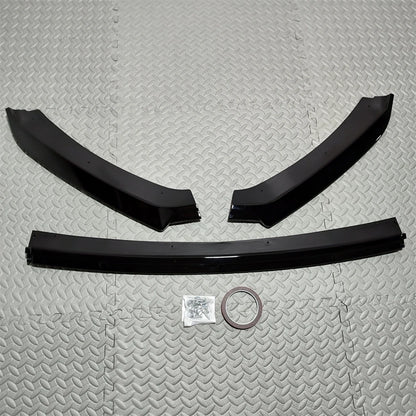 💫ART.8620 Splitter Posteriore Nero Lucido Per Seat Leon 3 MK3 5F 2012-2016💫