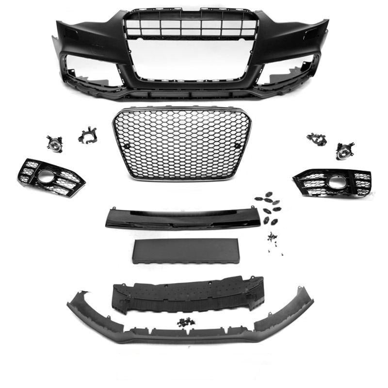 ART.10319 PARAURTI ANTERIORE 'SPORT' CHROMO NERO PDC - AUDI A5 11-16