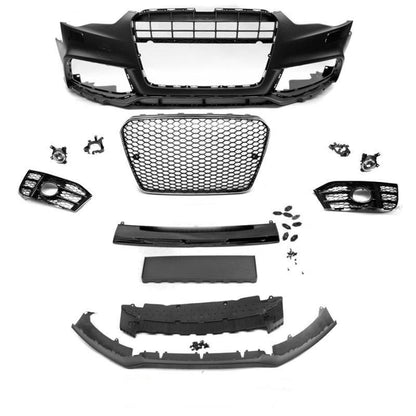 ART.10319 PARAURTI ANTERIORE 'SPORT' CHROMO NERO PDC - AUDI A5 11-16